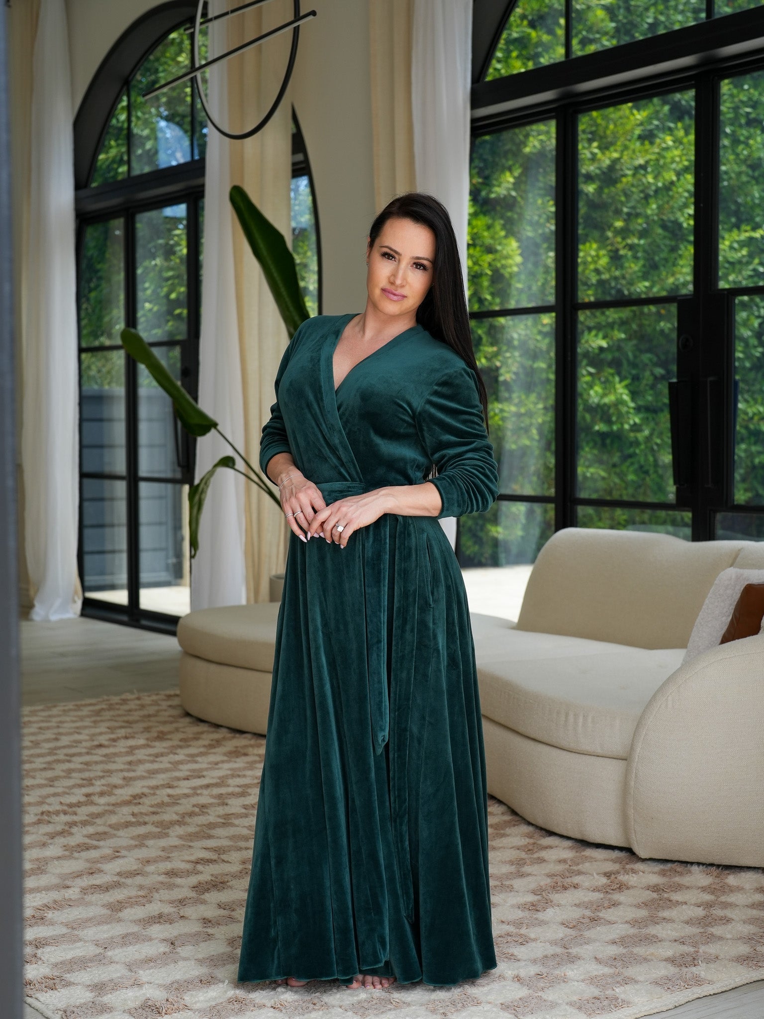 The Poised Belle Robe Sexy Little Robe