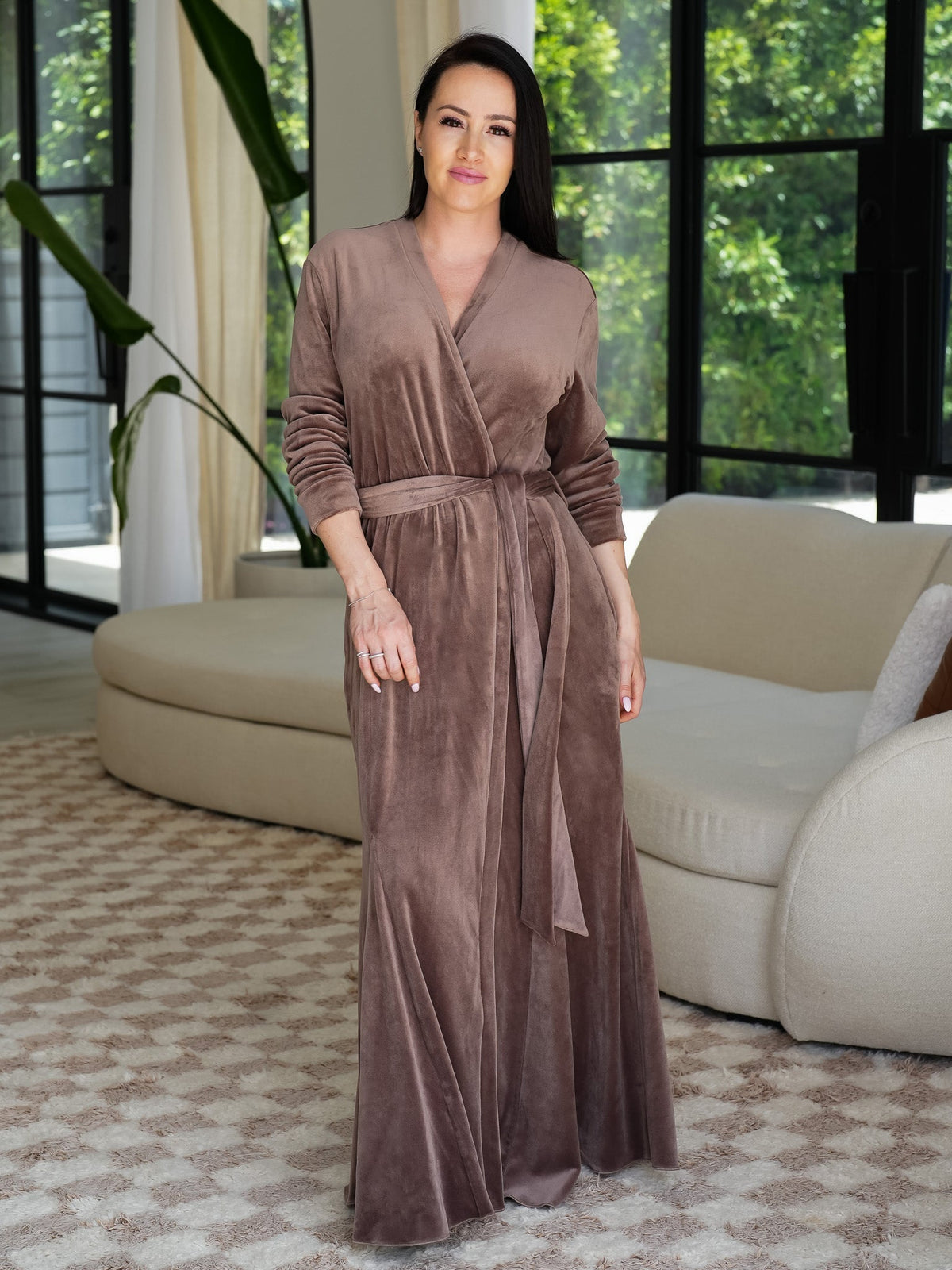 Bronzed Glam Robe Sexy Little Robe