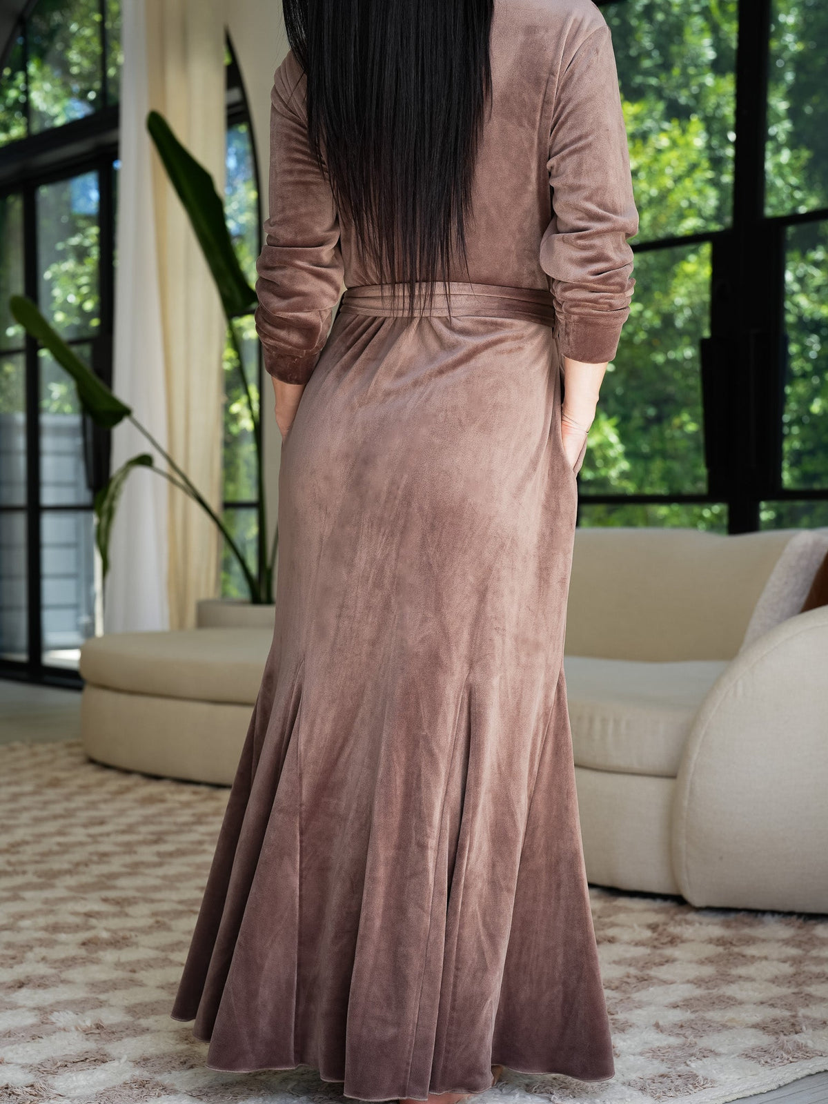 Bronzed Glam Robe Sexy Little Robe