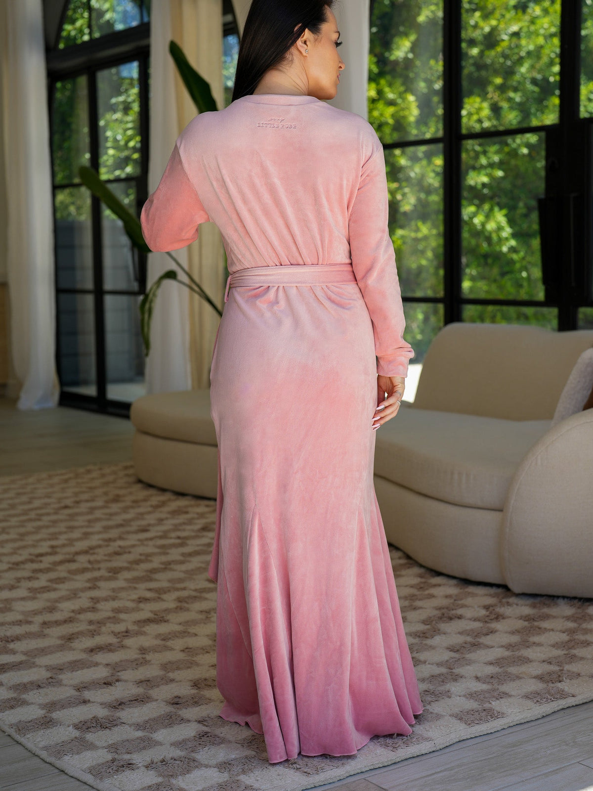 Rose Glam Robe Sexy Little Robe