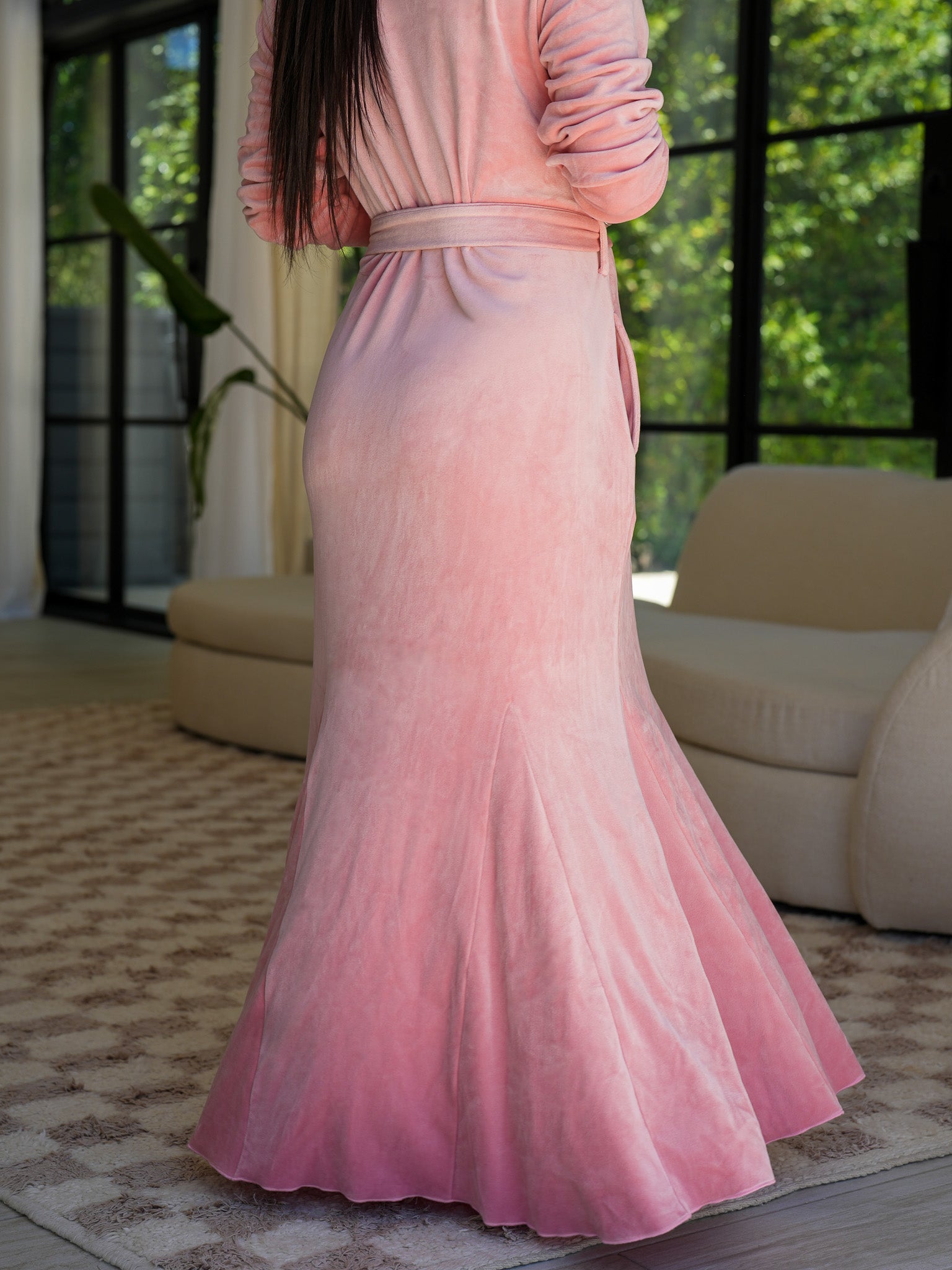 Rose Glam Robe Sexy Little Robe