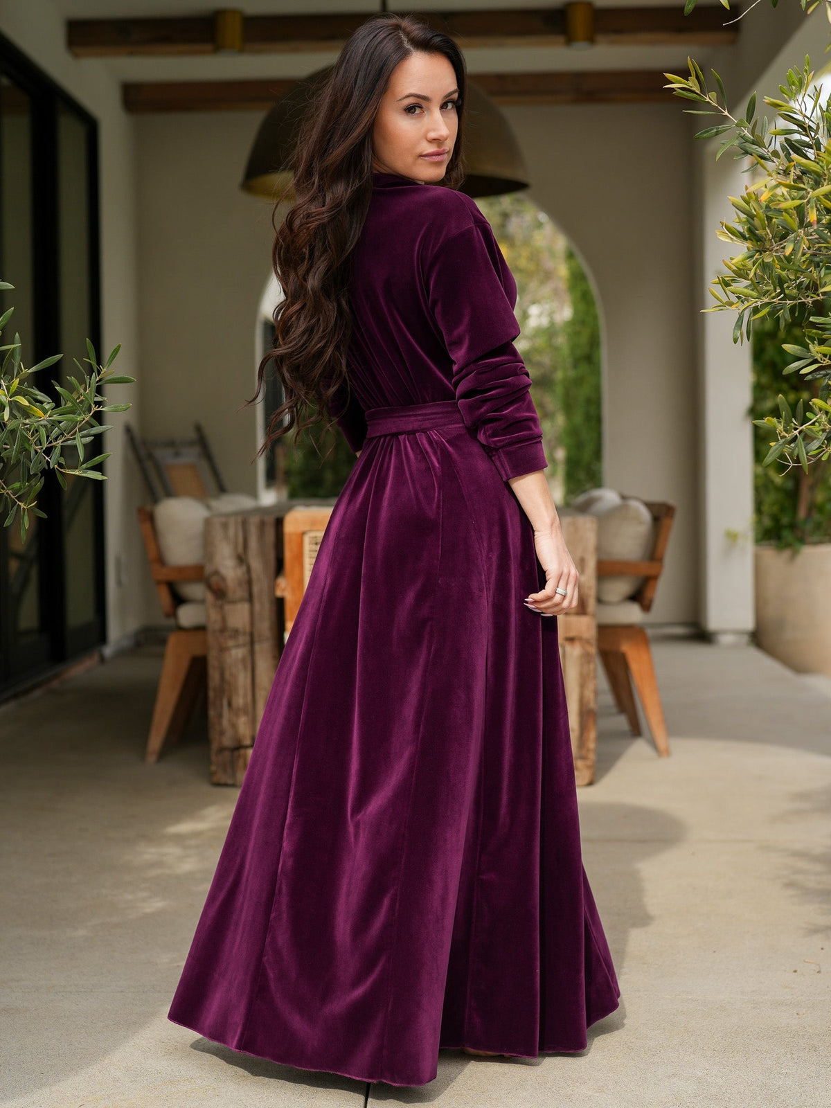 The Velvet Belle Robe Sexy Little Robe