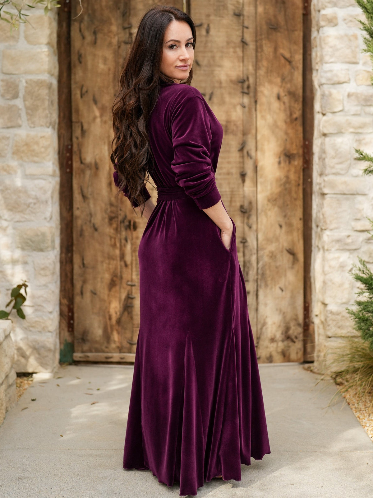 Velvet Glam Robe Sexy Little Robe