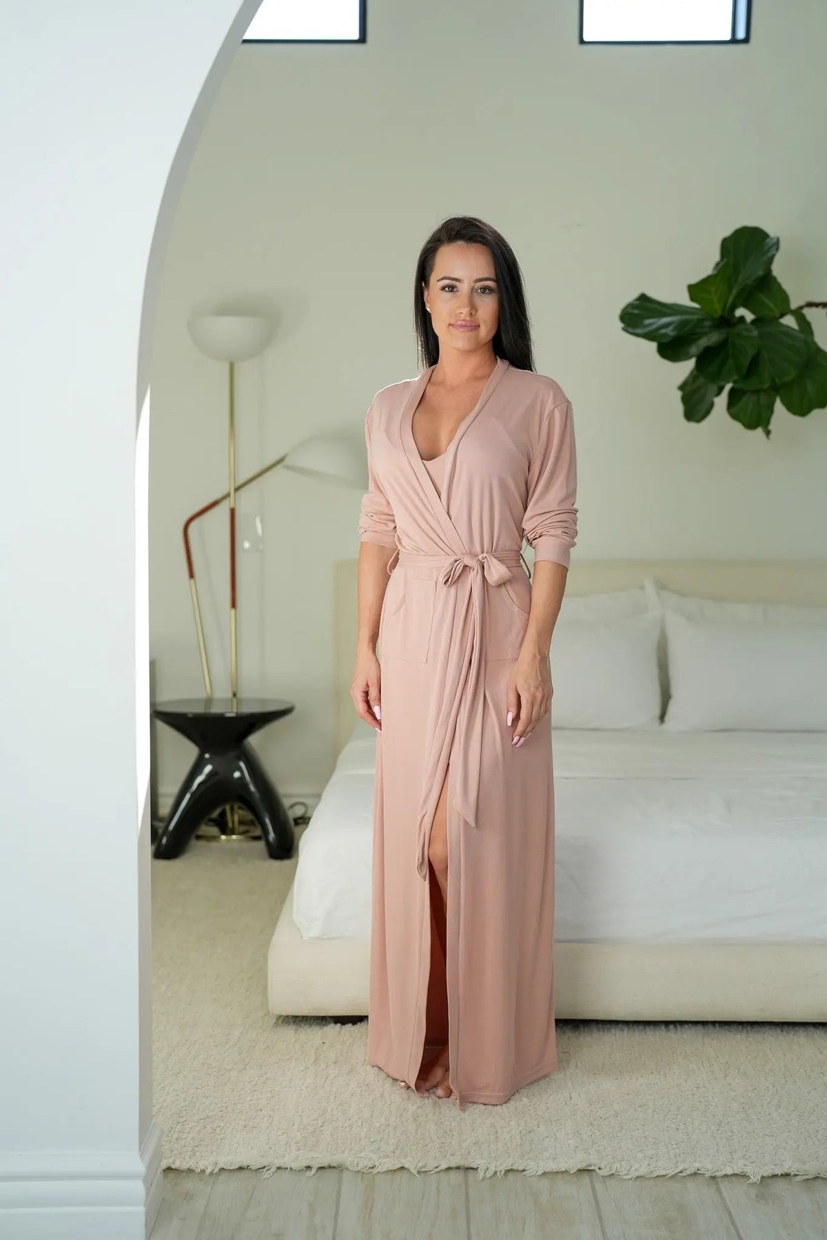 Sexy Basics Classic Long Robe Sexy Little Robe