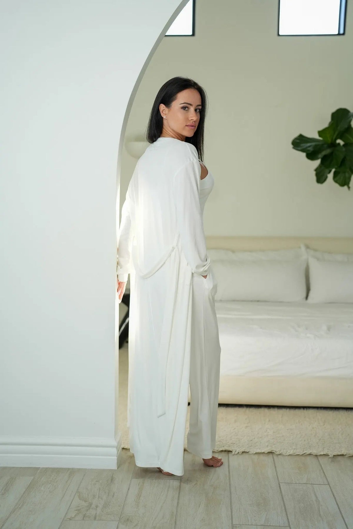 Sexy Basics Classic Long Robe Sexy Little Robe