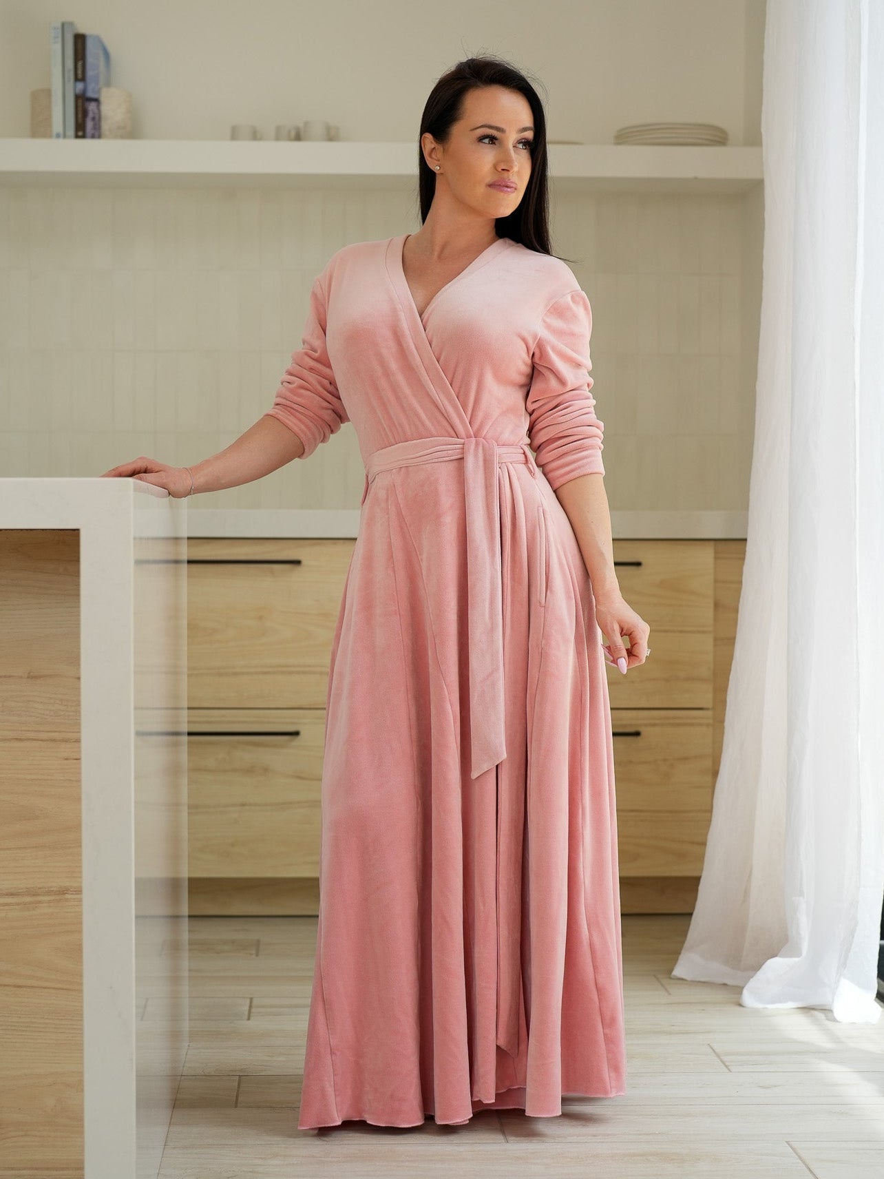 Rose Belle Robe Sexy Little Robe