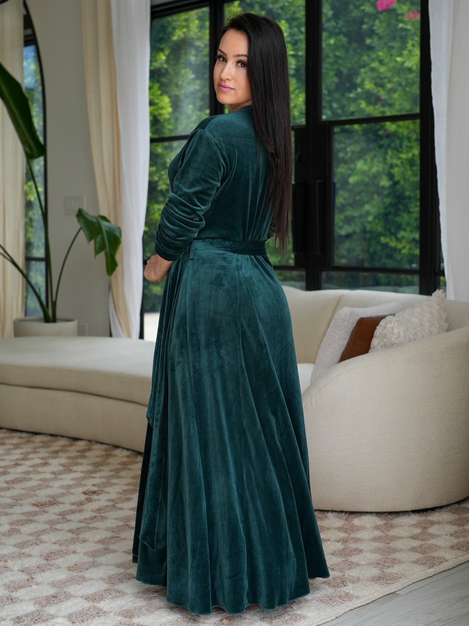 The Poised Belle Robe Sexy Little Robe