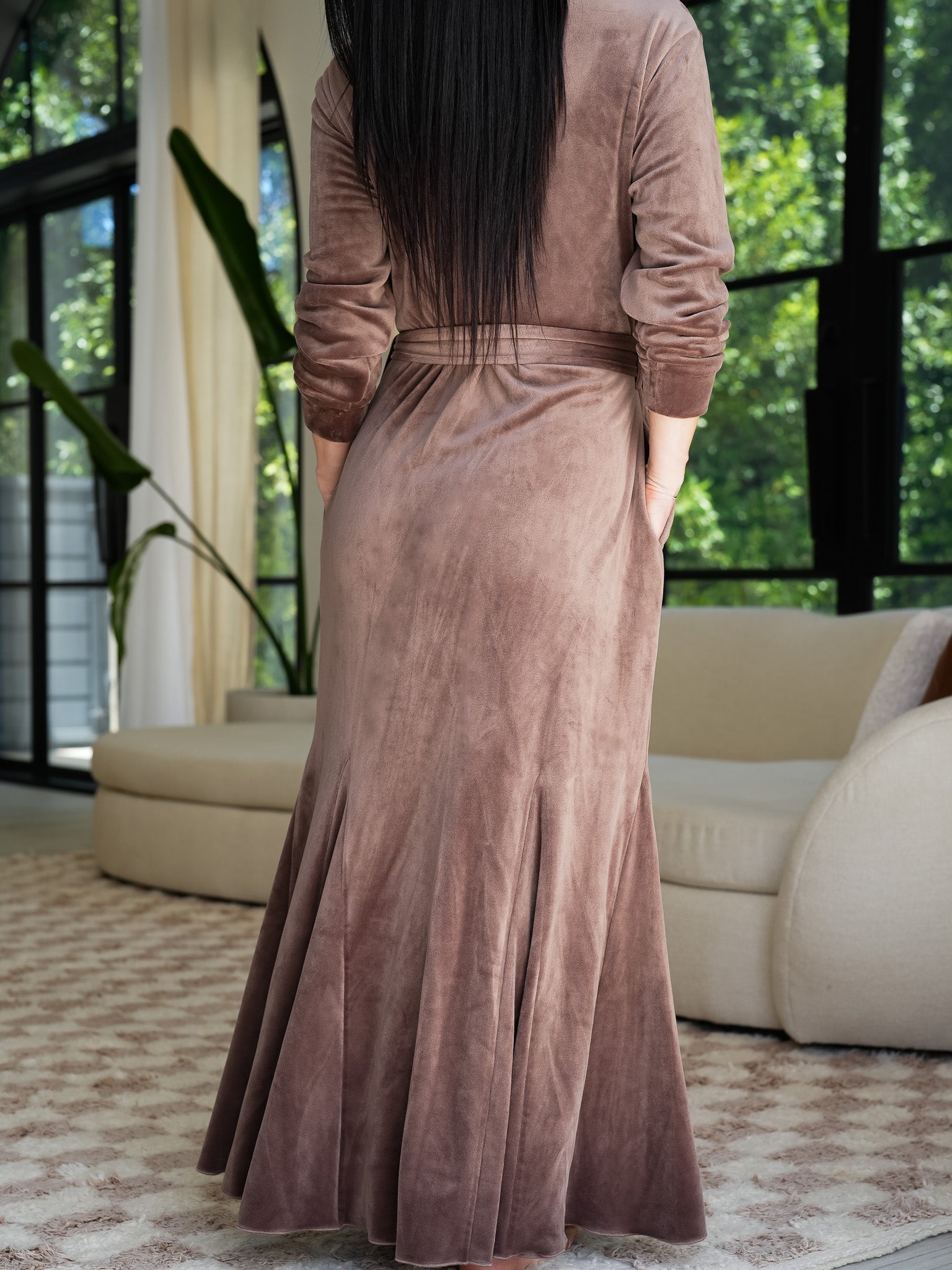 Bronzed Glam Robe Sexy Little Robe