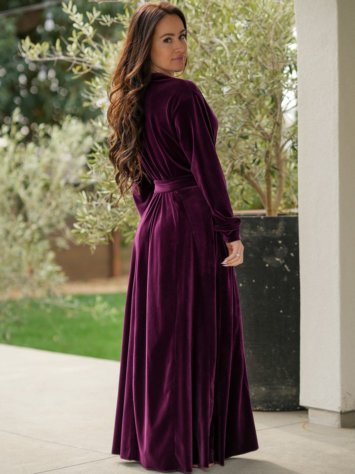 The Velvet Belle Robe Sexy Little Robe