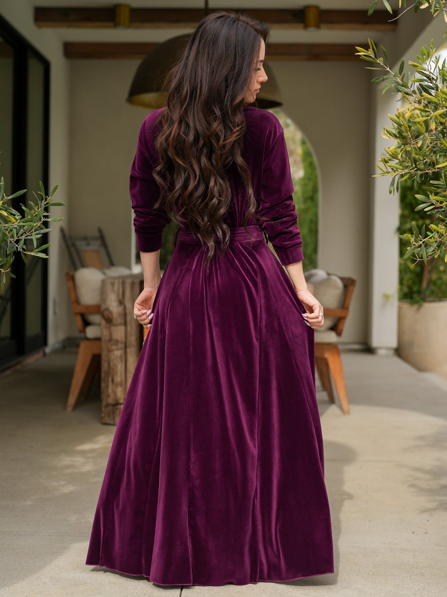 The Velvet Belle Robe Sexy Little Robe