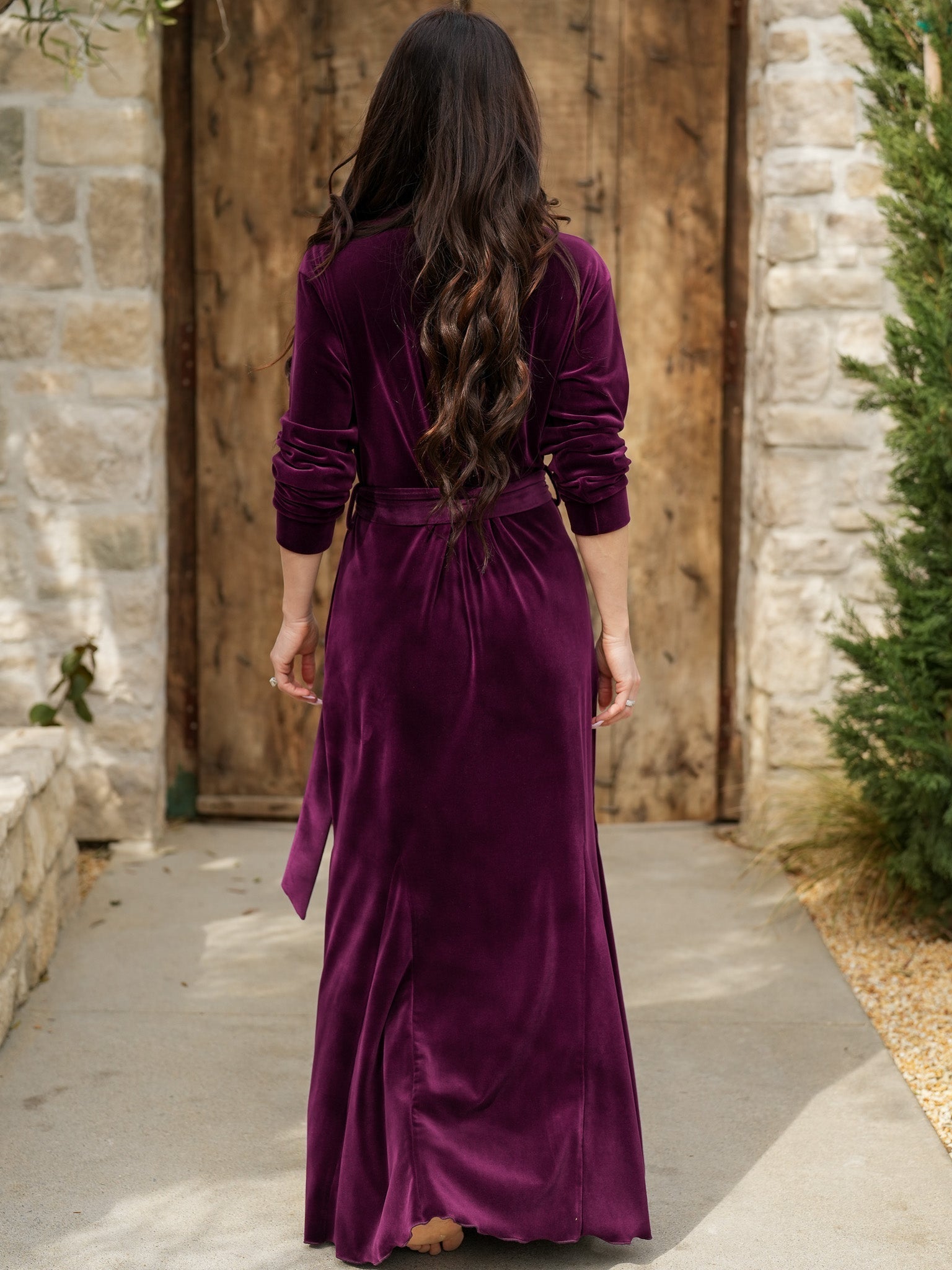Velvet Glam Robe Sexy Little Robe