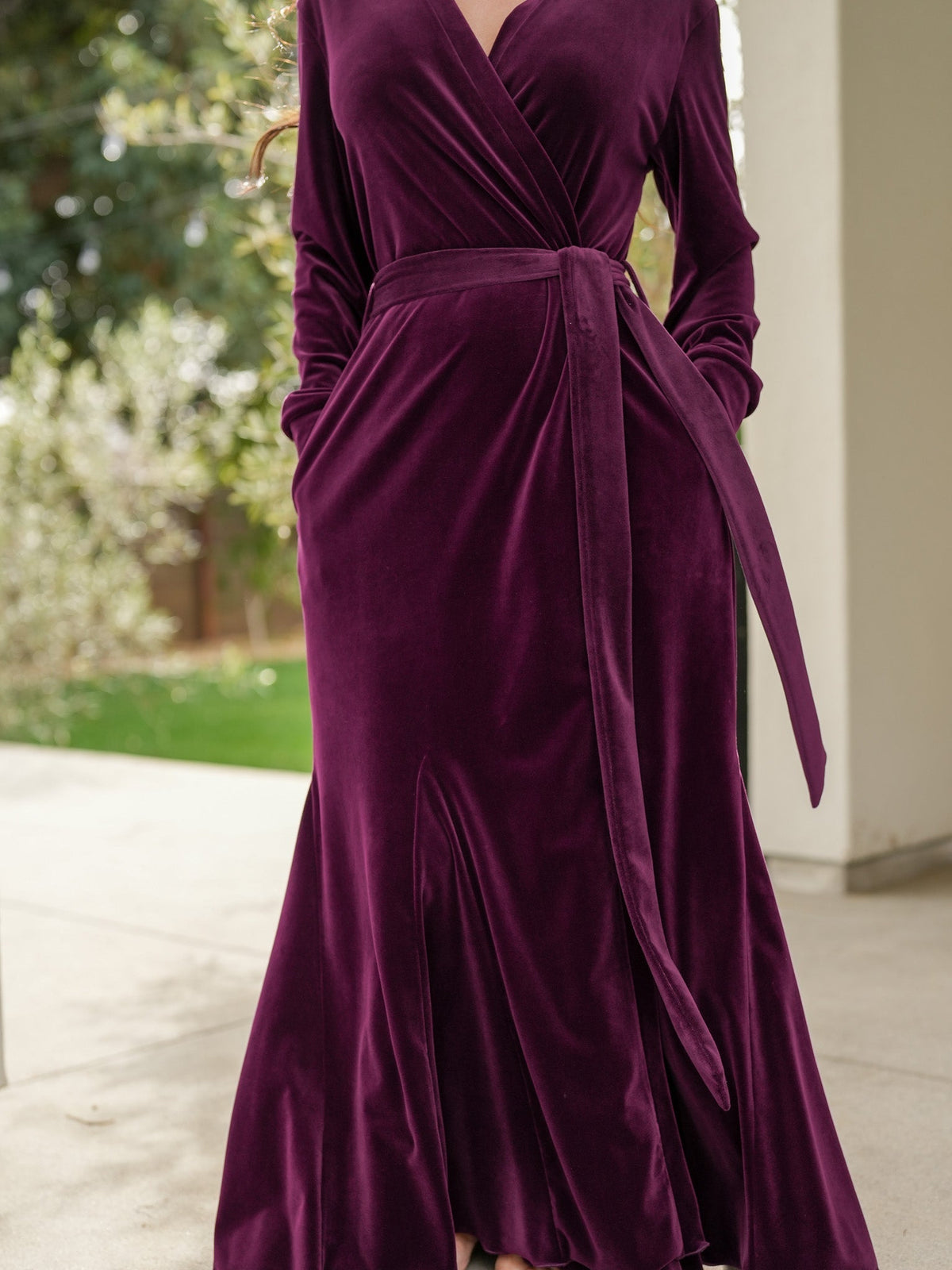 Velvet Glam Robe Sexy Little Robe