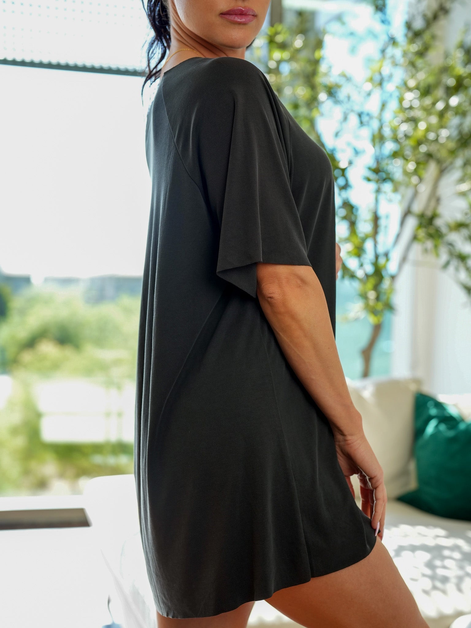 SL Boyfriend Tee Sexy Little Robe
