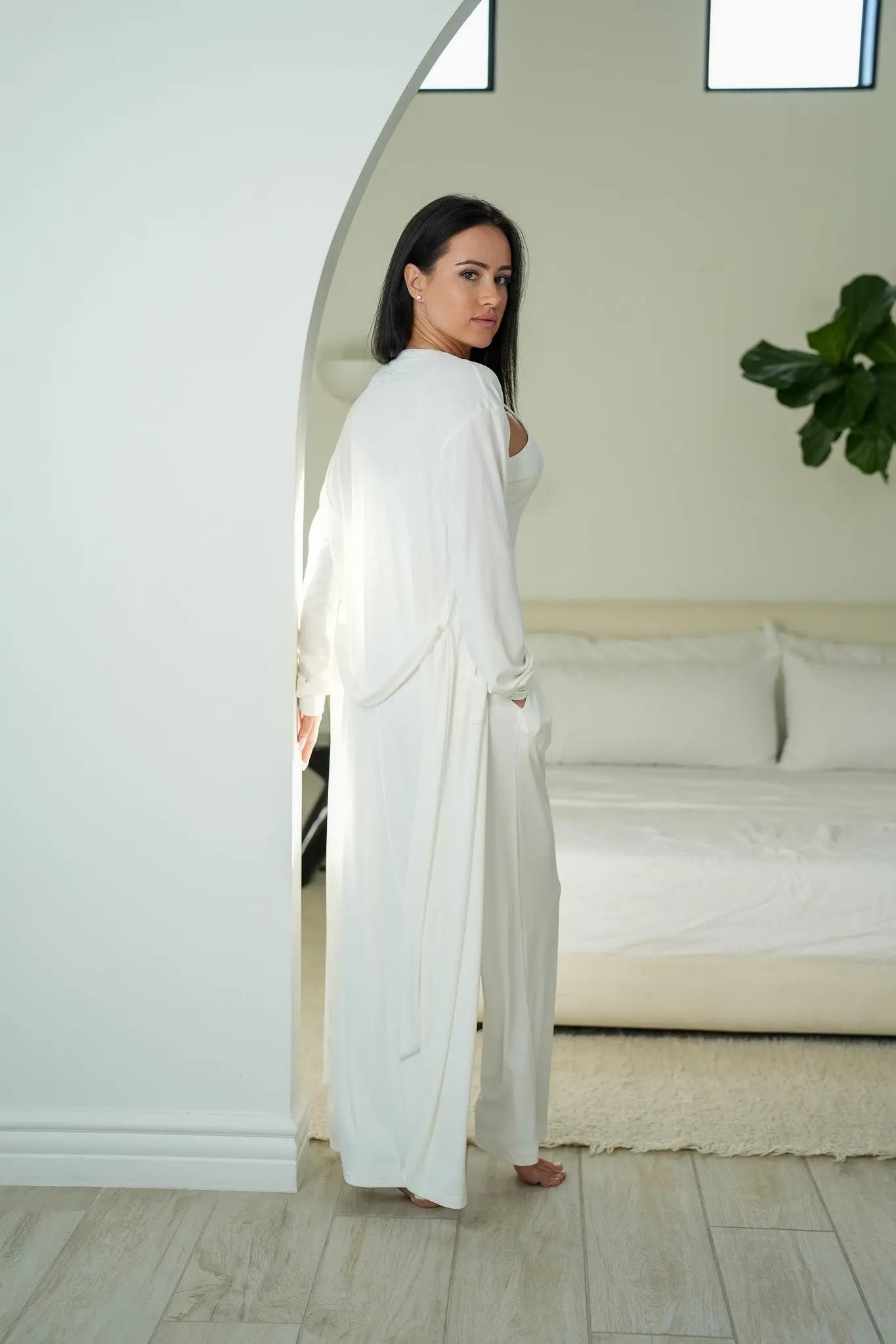 Sexy Basics Classic Long Robe Sexy Little Robe